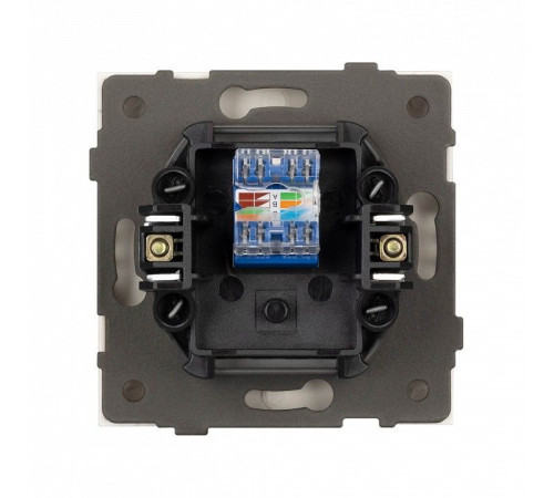 Розетка Ethernet RJ-45 и со шторками, без рамки Arlight SCT-TENDO 054594