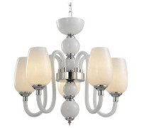 Подвесная люстра Arte Lamp Lavinia 5 ламп A1404LM-5WH
