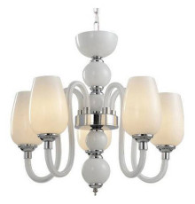 Подвесная люстра Arte Lamp Lavinia 5 ламп A1404LM-5WH