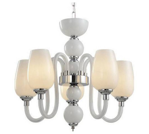 Подвесная люстра Arte Lamp Lavinia 5 ламп A1404LM-5WH