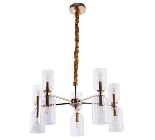 Подвесная люстра Arte Lamp Charm A1623LM-10GO