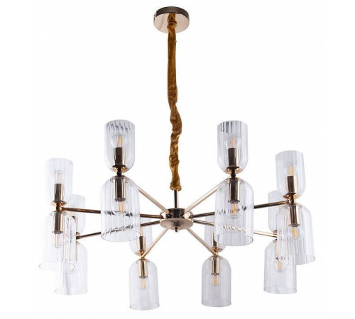 Подвесная люстра Arte Lamp Charm A1623LM-16GO