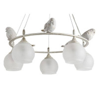 Подвесная люстра Arte Lamp Gemelli 5 ламп A2150SP-5WG