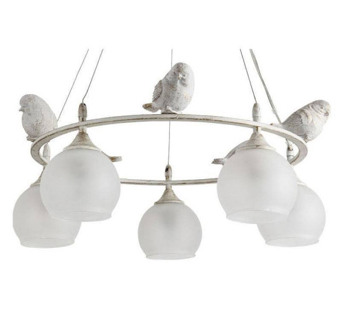 Подвесная люстра Arte Lamp Gemelli 5 ламп A2150SP-5WG