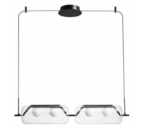 Подвесной светильник Arte Lamp Geneva A2341SP-4BK