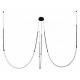 Подвесная люстра Arte Lamp Klimt A2850SP-38BK