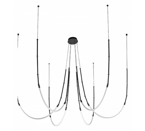 Подвесная люстра Arte Lamp Klimt A2850SP-42BK