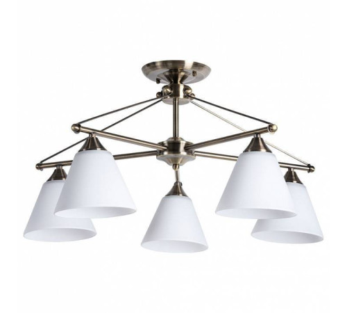 Потолочная люстра Arte Lamp Copter 5 ламп A3208PL-5AB