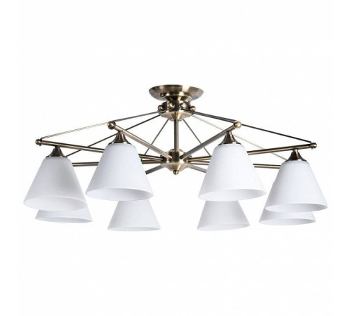 Потолочная люстра Arte Lamp Copter 8 ламп A3208PL-8AB