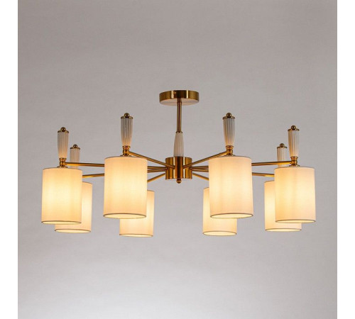 Люстра на штанге Arte Lamp WAVERLEY A4102PL-8PB