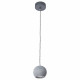 Подвесной светильник Arte Lamp Bender 1xE27 серый A4323SP-1GY