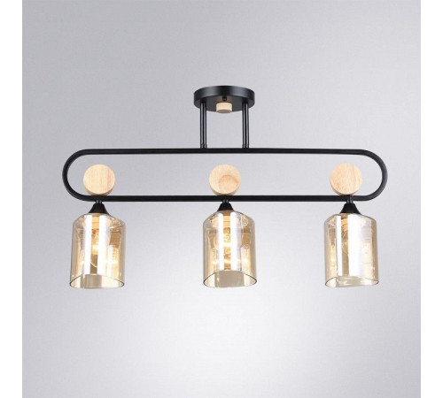 Светильник на штанге Arte Lamp Glamore A5076PL-3BK