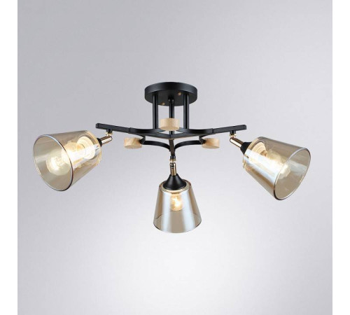 Люстра на штанге Arte Lamp Glassy A5078PL-3BK