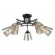 Люстра на штанге Arte Lamp Glassy 5 ламп A5078PL-5BK