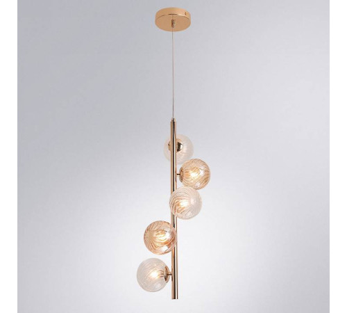 Подвесная люстра Arte Lamp Etereo A5261SP-5GO