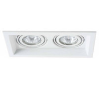 Встраиваемый светильник Arte Lamp Canis A6661PL-2WH