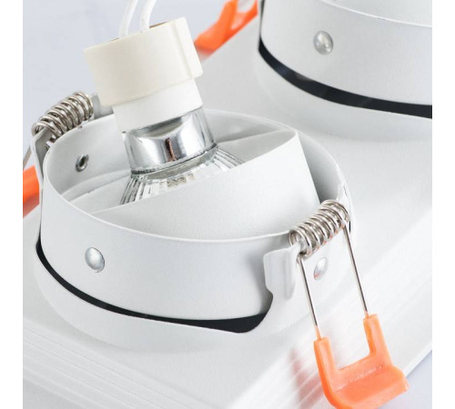 Встраиваемый светильник Arte Lamp Canis A6661PL-2WH