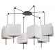 Подвесная люстра Arte Lamp TRIXIE A7084SP-6BK