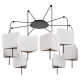 Подвесная люстра Arte Lamp TRIXIE A7084SP-8BK
