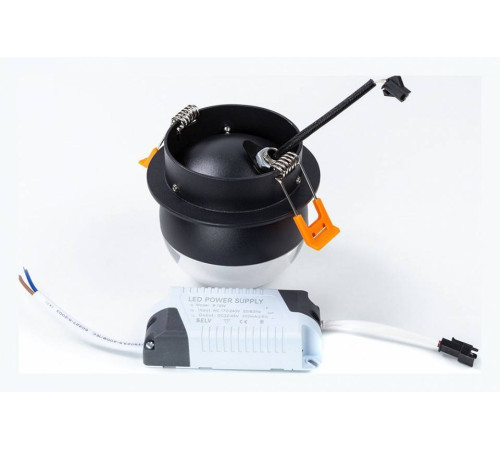 Встраиваемый светильник Arte Lamp Deneb A7249PL-1BK