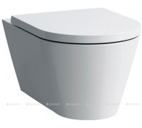 Унитаз подвесной Laufen Kartell 540х370 мм без сиденья 8.2033.7.000.000.1