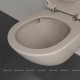Унитаз подвесной Villeroy & Boch Antao 370x560 мм CeramicPlus цвет Almond 4674T0AM