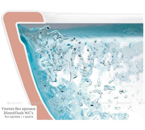 Унитаз подвесной Villeroy & Boch Architectura 370x530 мм с сиденьем 4694HR01