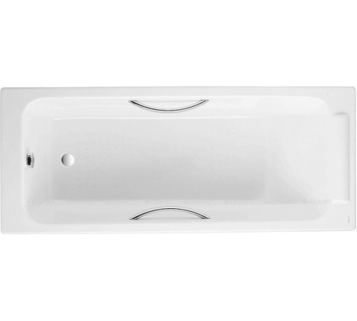 Ванна чугунная Jacob Delafon Parallel 170x70 см с отверстиями для ручек E2948-00