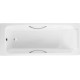 Ванна чугунная Jacob Delafon Parallel 170x70 см с отверстиями для ручек E2948-00