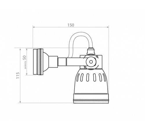 Бра Covali WL-30402