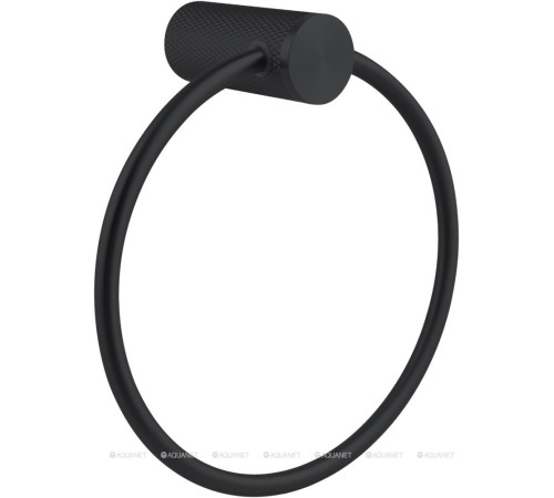 Кольцо для полотенец Allen Brau Priority 4.0 185x80x35 мм черный матовый 6.31C14-31