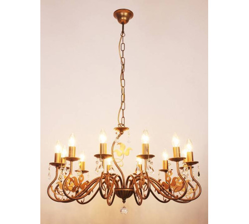 Подвесная люстра Doge Luce 520 520L12GD