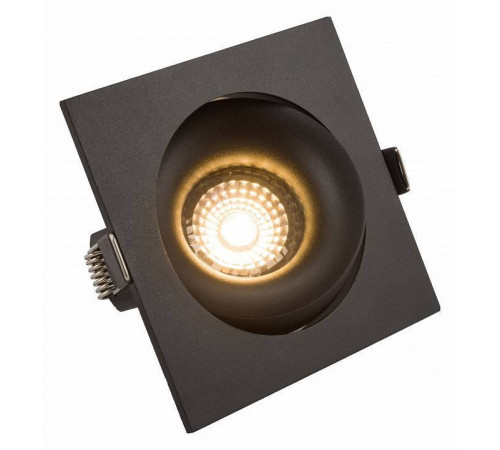 Встраиваемый светильник Denkirs Roto DK2121-BK