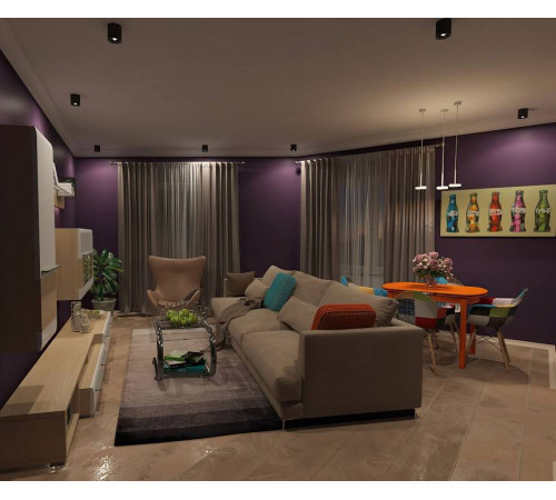 Накладной светильник Denkirs Soro DK3040-BK