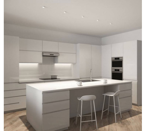 Встраиваемый светильник Denkirs Rond DK3120-WH