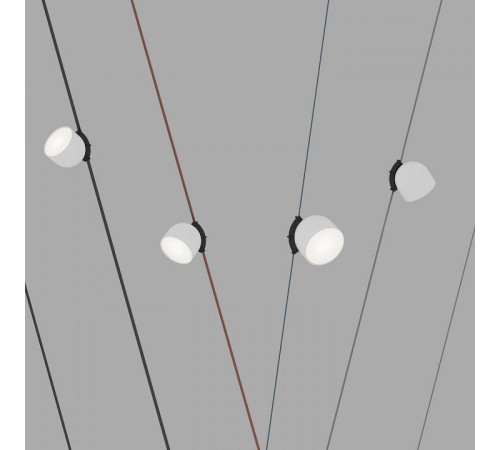 Накладной светильник Denkirs BELTY SPOT DK5542-WH+BK