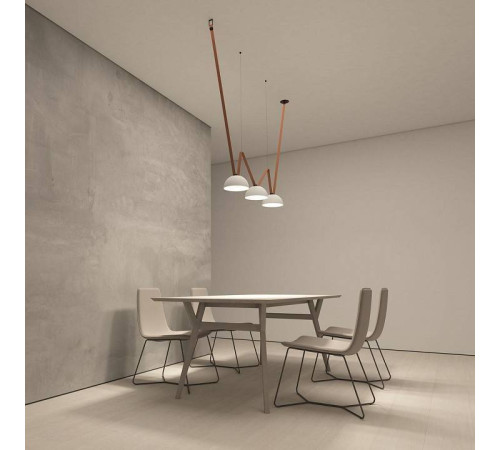 Накладной светильник Denkirs BELTY FLOW DK5561-WH+BK