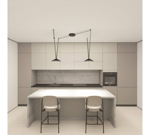 Накладной светильник Denkirs BELTY FLOW DK5564-BK