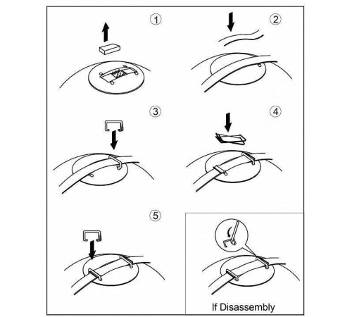 Накладной светильник Denkirs BELTY FLOW DK5564-BK