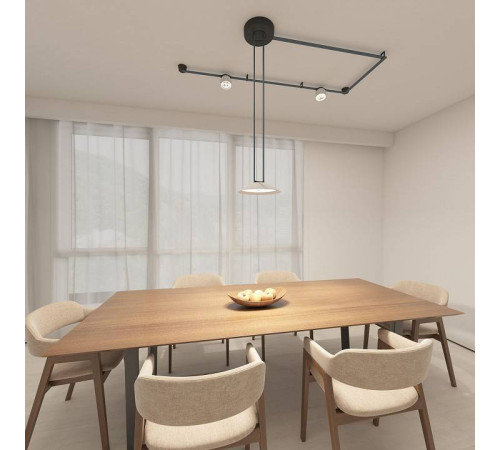 Накладной светильник Denkirs BELTY FLOW DK5564-WH+BK