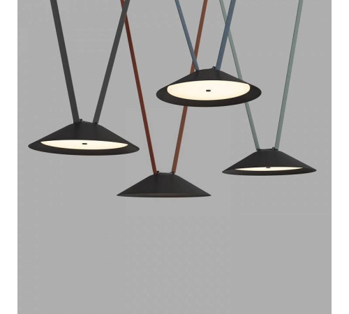 Накладной светильник Denkirs BELTY FLOW DK5565-BK