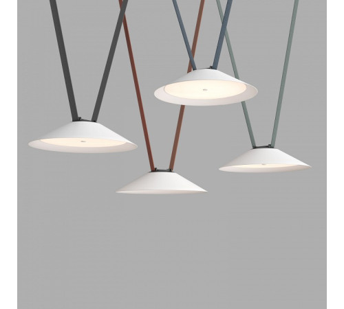 Накладной светильник Denkirs Belty Flow DK5664-WH+BK