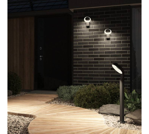 Наземный низкий светильник Denkirs Sanvik DK9718-BK