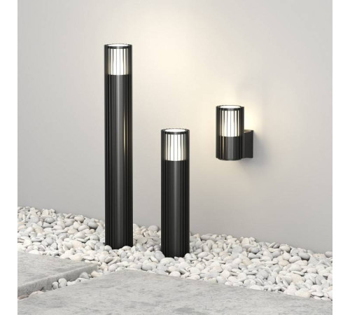 Наземный низкий светильник Denkirs Farsun DK9725-BK