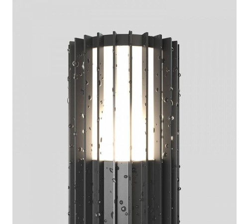 Наземный низкий светильник Denkirs Farsun DK9725-BK