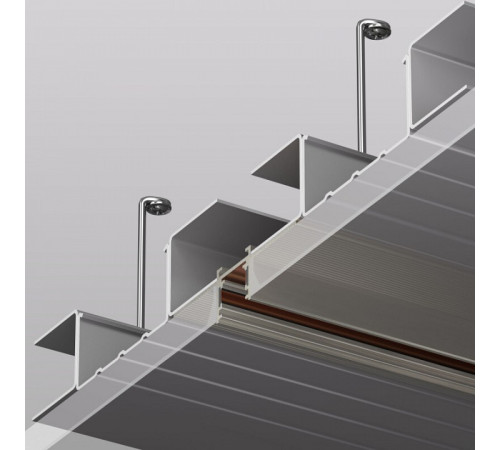 Трек встраиваемый Denkirs SHINE HIDE TR5702-DN
