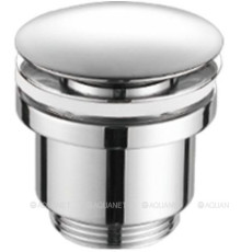 Донный клапан Haiba хром HB64