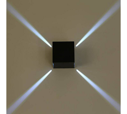 Накладной светильник DesignLed Kvadratish 6 Вт черный GW-5201-6-BL-CW