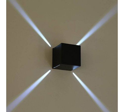 Накладной светильник DesignLed Kvadratish 6 Вт черный GW-5201-6-BL-CW