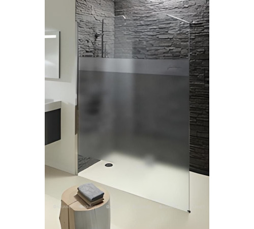 Душевое ограждение Jacob Delafon Contra фиксированное матовое стекло 140 см E22WD140-GA